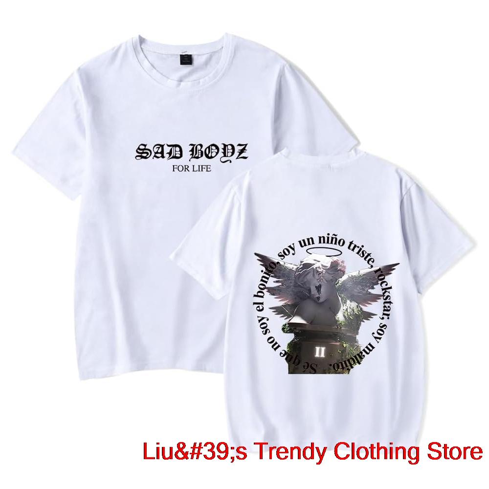 Junior H Sad Boyz 4 Life Tee New Logo Merch Women Unisex Fashion Casual Short Sleeve Tshirts Top S
Junior H Sad Boyz 4 Life Tee New Logo Merch Women Unisex Fashion Casual Short Sleeve Tshirts Top S