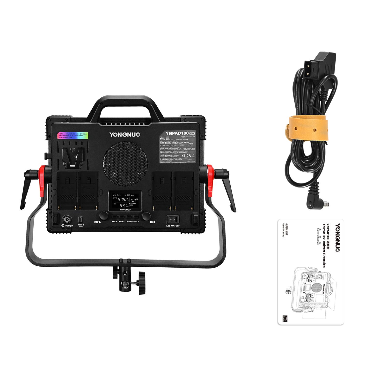 YONGNUO YNPAD100 RGB видеосвет 100 Вт светодиодная заполняющая световая панель для фотосъемки 2000K-10000K с регулировкой яркости 30 чёрный
YONGNUO YNPAD100 RGB видеосвет 100 Вт светодиодная заполняющая световая панель для фотосъемки 2000K-10000K с регулировкой яркости 30 чёрный