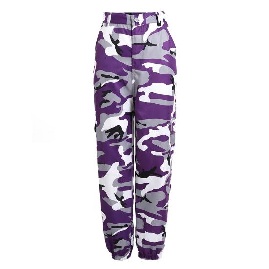 Повседневные женские брюки-шаровары со средней талией и камуфляжным принтом, длинные брюки XXXL фиолетовый
Повседневные женские брюки-шаровары со средней талией и камуфляжным принтом, длинные брюки XXXL фиолетовый