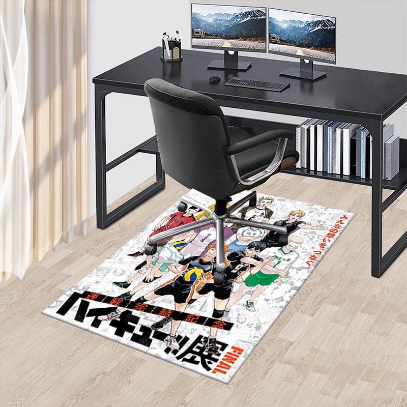 1pc Haikyuu!! Season 3 Chair Mat, Anime Volleyball Team Design, Office Desk Pad, Non-Slip Carpet for Home Decor, Game Room, Seasonal Gift.I019 60cm by 90cm
1pc Haikyuu!! Season 3 Chair Mat, Anime Volleyball Team Design, Office Desk Pad, Non-Slip Carpet for Home Decor, Game Room, Seasonal Gift.I019 60cm by 90cm