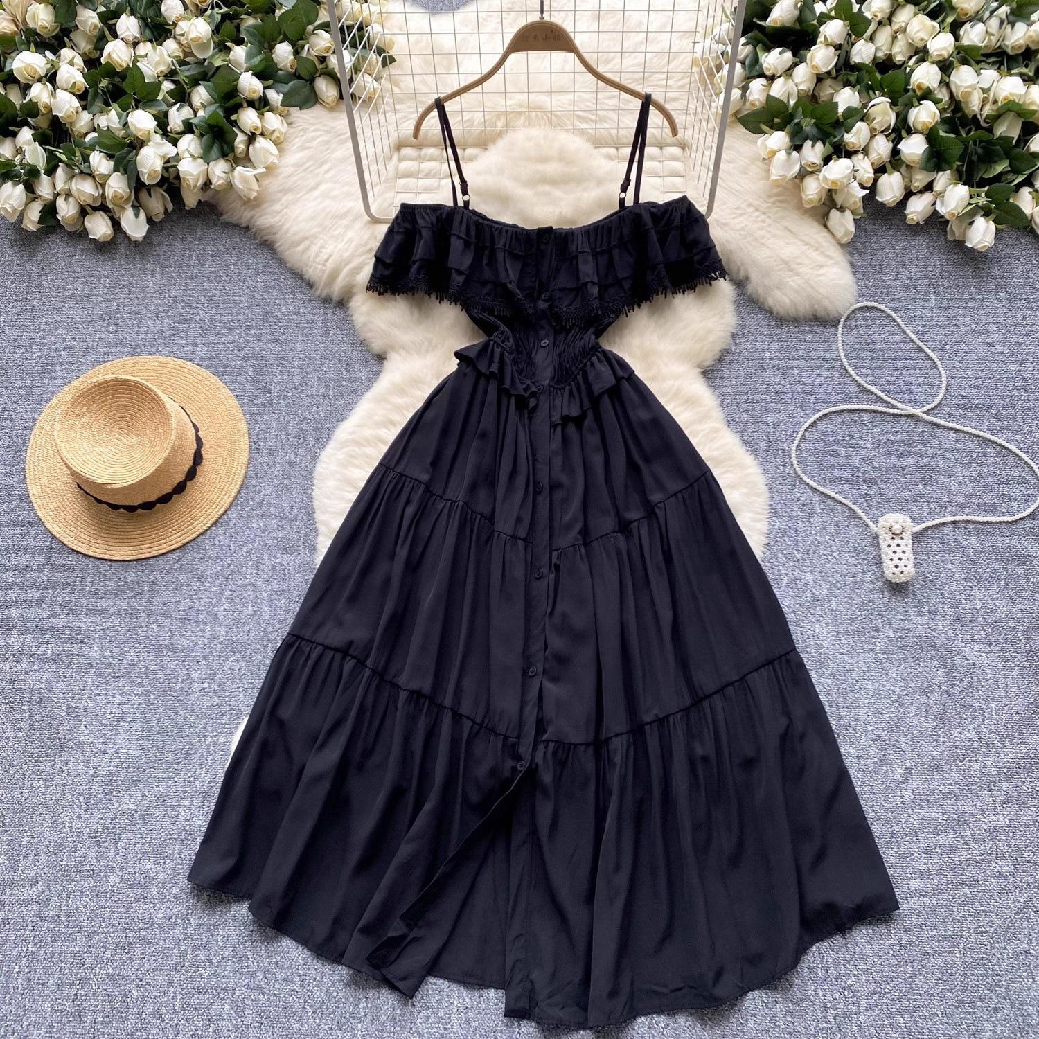 Сексуальное пляжное платье с открытыми плечами, женское облегающее платье с высокой талией, летнее желтое платье миди, элегантное женское элегантное вечернее платье One Side
Сексуальное пляжное платье с открытыми плечами, женское облегающее платье с высокой талией, летнее желтое платье миди, элегантное женское элегантное вечернее платье One Side