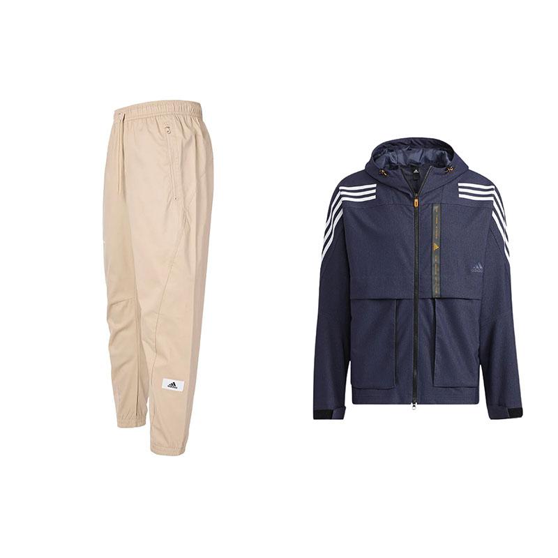 Куртка с капюшоном и застежкой-молнией Adidas с длинным рукавом, логотипом, завязками на манжетах, повседневные спортивные брюки, мужской костюм HE9905+IP4990 M
Куртка с капюшоном и застежкой-молнией Adidas с длинным рукавом, логотипом, завязками на манжетах, повседневные спортивные брюки, мужской костюм HE9905+IP4990 M