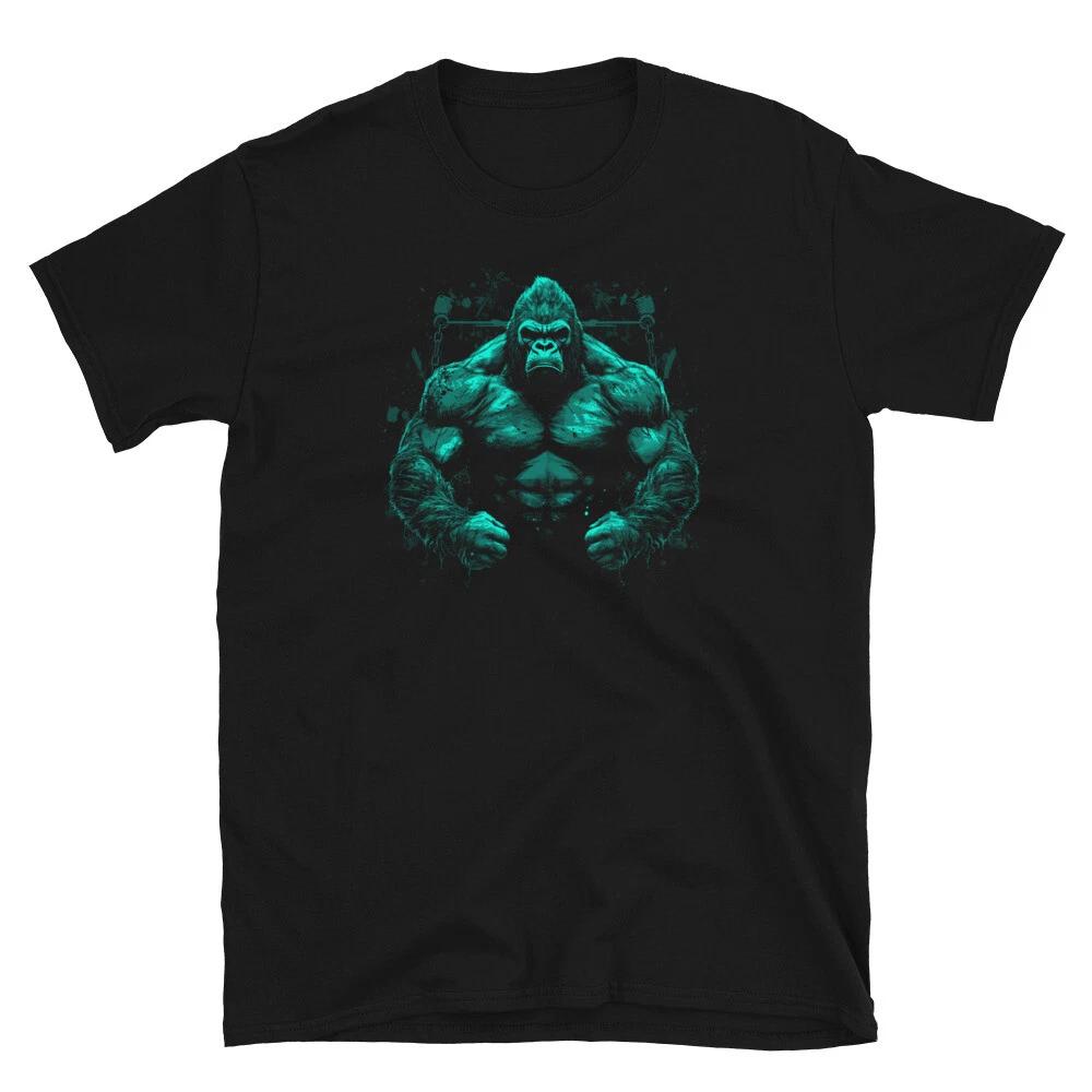 Gorilla Silverback T-shirt Silver Back Jungle King Design Unisex Tshirt L
Gorilla Silverback T-shirt Silver Back Jungle King Design Unisex Tshirt L