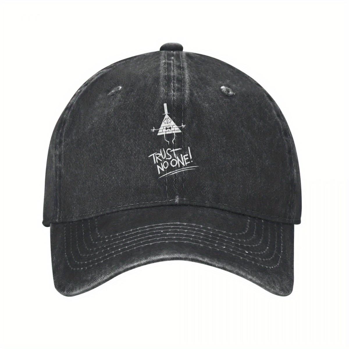 Gravity Falls Trust No One Baseball Caps Casual Distressed Denim Bill Cipher Snapback Cap Men Women Outdoor Running Gift Hats One Size
Gravity Falls Trust No One Baseball Caps Casual Distressed Denim Bill Cipher Snapback Cap Men Women Outdoor Running Gift Hats One Size