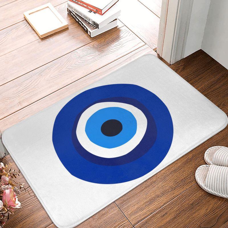 Greek Turkish Evil Eye Doormat Mat Anti-Slip Mediterranean Style Kitchen Bathroom Living Room Rug Carpet 40x60cm 40x60cm
Greek Turkish Evil Eye Doormat Mat Anti-Slip Mediterranean Style Kitchen Bathroom Living Room Rug Carpet 40x60cm 40x60cm