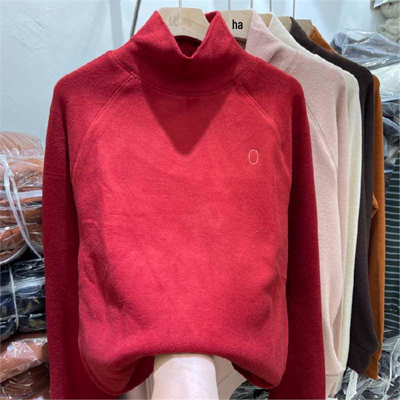 Self-Heating Double-Sided Velvet High Neck Top - Women s Loose Fit (2025 Autumn/Winter) M красный
Self-Heating Double-Sided Velvet High Neck Top - Women s Loose Fit (2025 Autumn/Winter) M красный