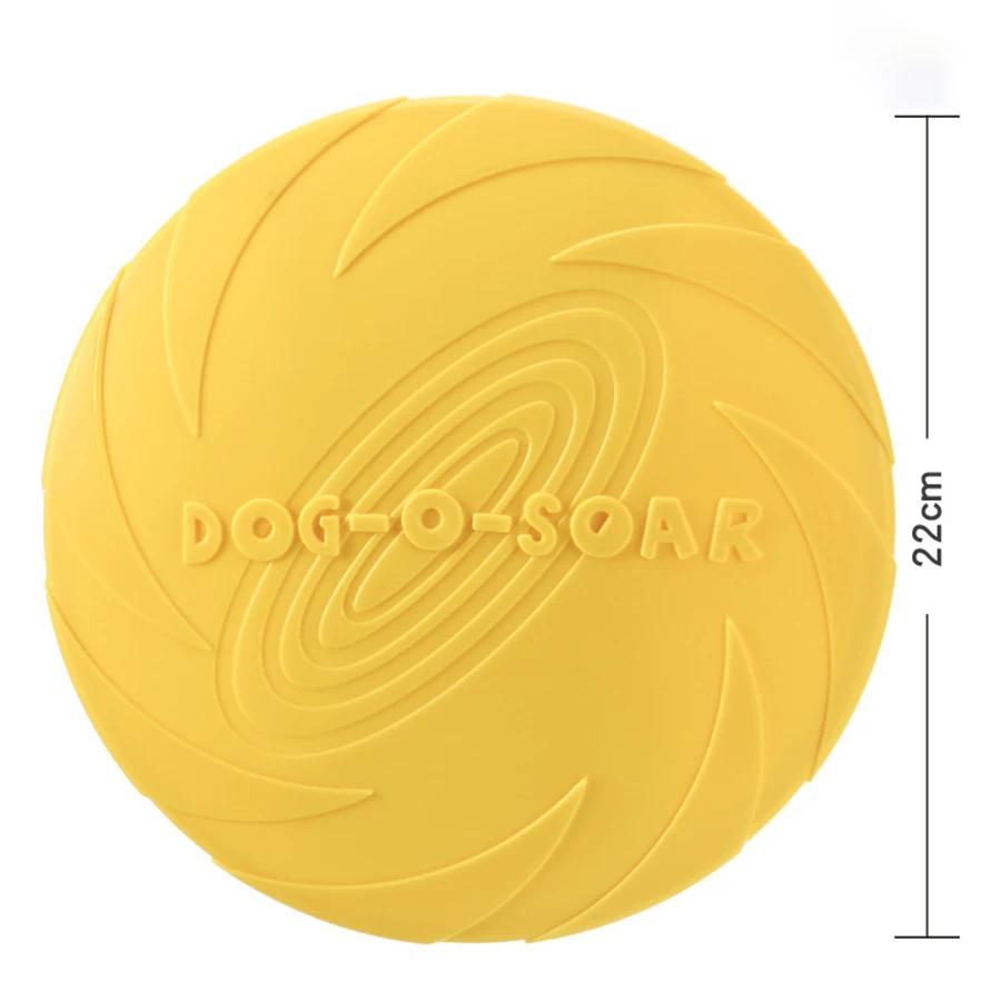 Durable Dog Flying Disc Toy TPR Soft Rubber Outdoor Training Frisbee for Large Dogs 22cm Diameter
Durable Dog Flying Disc Toy TPR Soft Rubber Outdoor Training Frisbee for Large Dogs 22cm Diameter