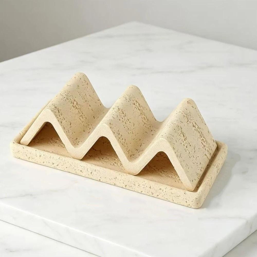 Wave Shaped Soap Dish Japanese Style Soap Tray Natural Travertine Soap Holder Kitchen бежевый
Wave Shaped Soap Dish Japanese Style Soap Tray Natural Travertine Soap Holder Kitchen бежевый