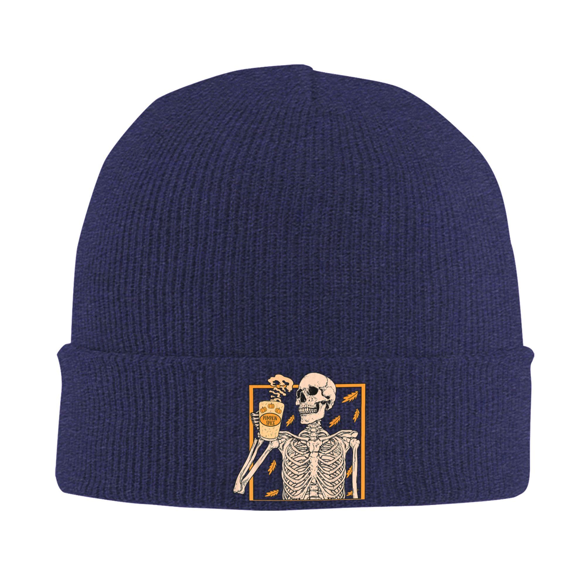 Halloween Skeleton Pumpkin Spice Latte Syrup Creamer Knit Hat Fashion Caps Men Women Beanie Hats Thermal Elastic Bonnet Hats One Size
Halloween Skeleton Pumpkin Spice Latte Syrup Creamer Knit Hat Fashion Caps Men Women Beanie Hats Thermal Elastic Bonnet Hats One Size
