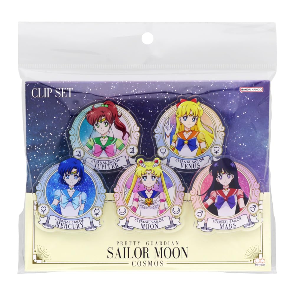 Канцелярские товары Sunstar Sailor Moon Клип Акриловый зажим Фильм Sailor Moon Cosmos A S3623432 Набор, Версия с рисунком,
Канцелярские товары Sunstar Sailor Moon Клип Акриловый зажим Фильм Sailor Moon Cosmos A S3623432 Набор, Версия с рисунком,