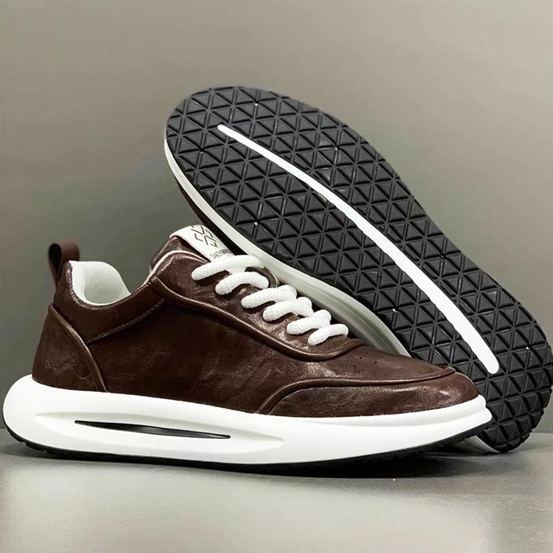 Men s shoes 2024 new autumn and winter leather surface solid color board shoes versatile sports and leisure shoes soft sole heightening Forrest Gump 39 коричневый
Men s shoes 2024 new autumn and winter leather surface solid color board shoes versatile sports and leisure shoes soft sole heightening Forrest Gump 39 коричневый