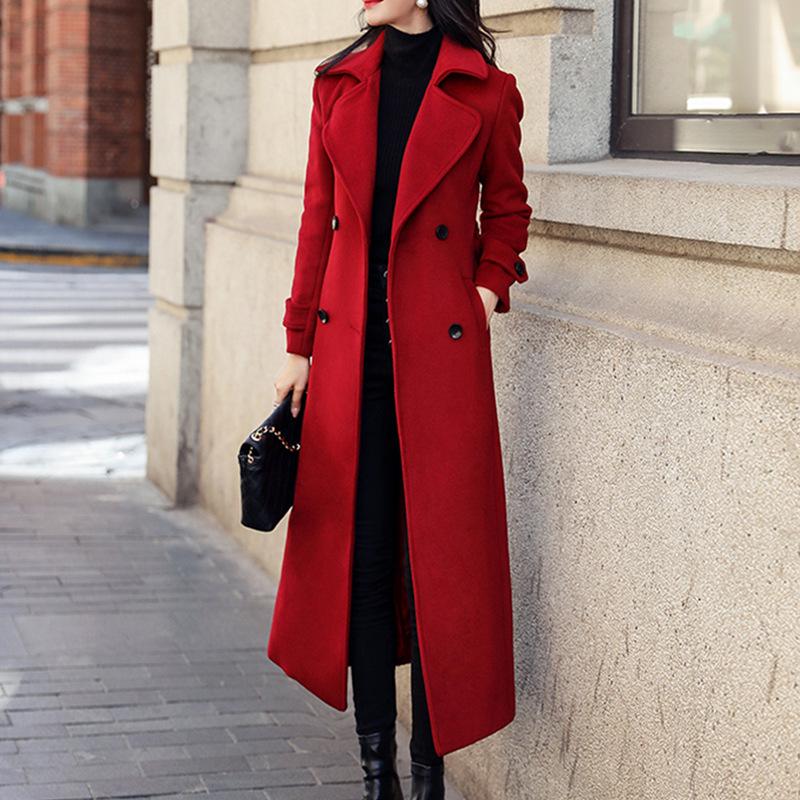 2023 Autumn Winter Women s Long Woolen Suit Collar Trench Coat XXL
2023 Autumn Winter Women s Long Woolen Suit Collar Trench Coat XXL
