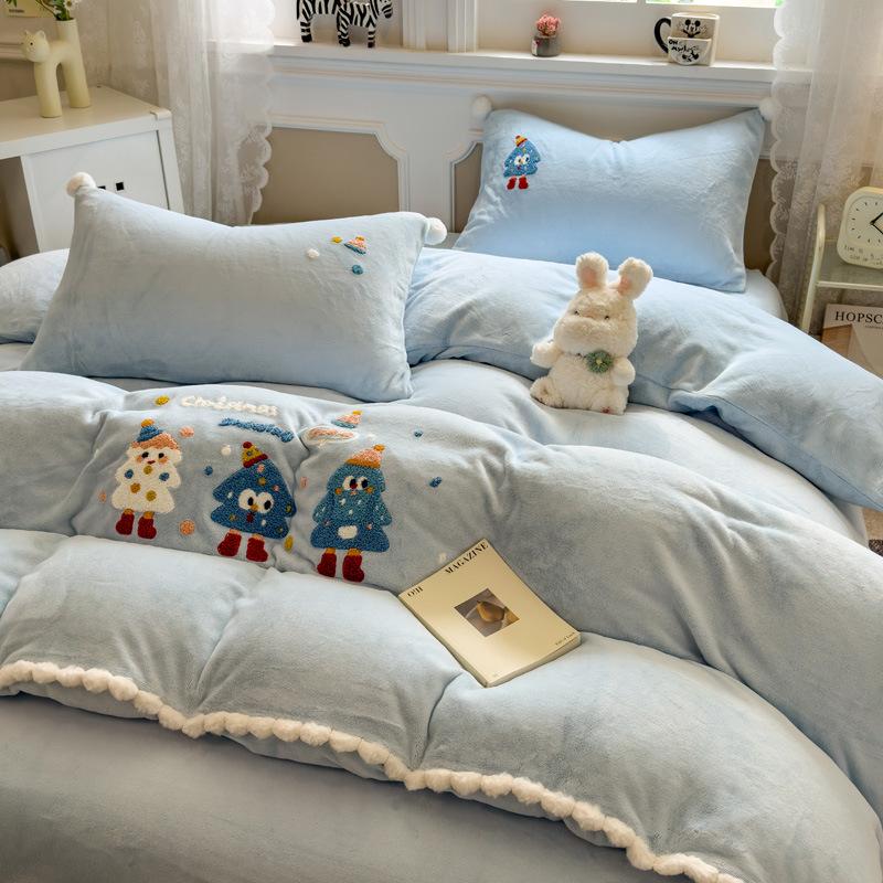 Утолщенный Молочный Флис Кровать Четыре Предмета Коралловый Флис Пододеяльник Мультяшный Шарик Край Простыня Матрас Теплое Постельное Белье 1.2m 3pc- 150 * 200cm quilt core
Утолщенный Молочный Флис Кровать Четыре Предмета Коралловый Флис Пододеяльник Мультяшный Шарик Край Простыня Матрас Теплое Постельное Белье 1.2m 3pc- 150 * 200cm quilt core