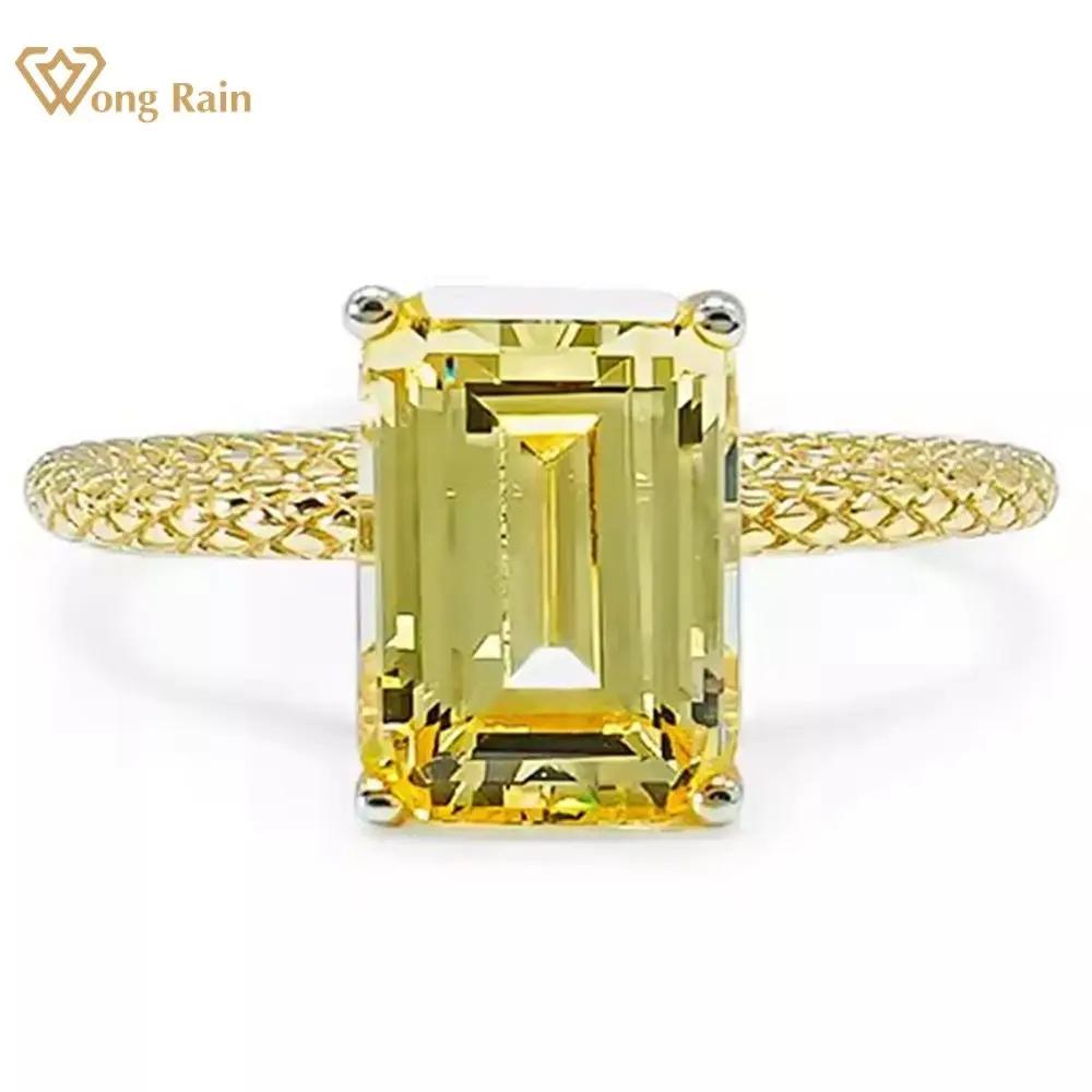 Кольцо Wong Rain из стерлингового серебра 925 пробы с изумрудной огранкой 7*10 мм AAAAA с цирконами и драгоценными камнями для женщин, свадебные ювелирные изделия, подарки US 5 жёлтый
Кольцо Wong Rain из стерлингового серебра 925 пробы с изумрудной огранкой 7*10 мм AAAAA с цирконами и драгоценными камнями для женщин, свадебные ювелирные изделия, подарки US 5 жёлтый