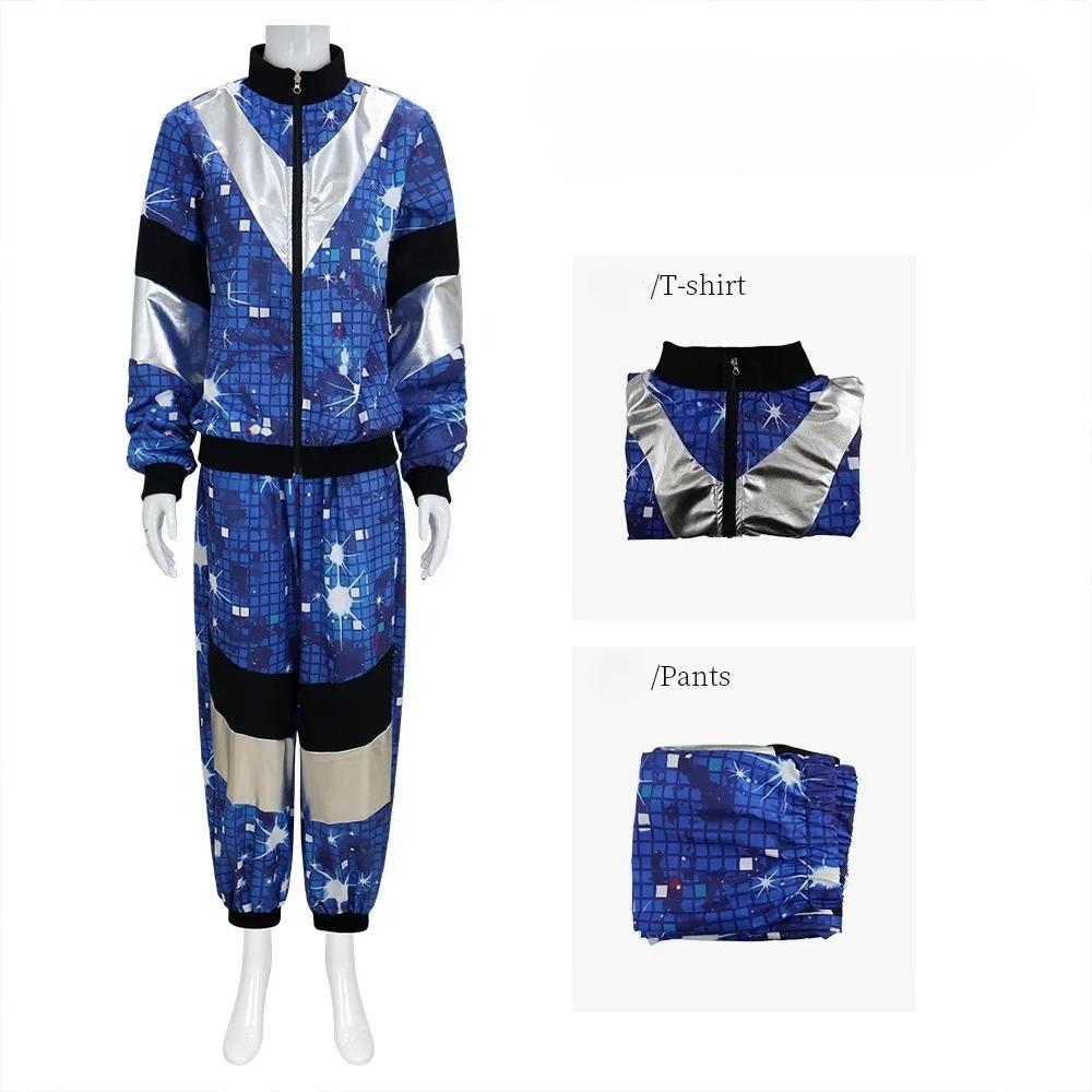 Women s Men s Costume 80s 90s Suit Party Accessories Disco Jacket Trousers Outfit Women s Men s Costume Tracksuit for Carnival XXL
Women s Men s Costume 80s 90s Suit Party Accessories Disco Jacket Trousers Outfit Women s Men s Costume Tracksuit for Carnival XXL