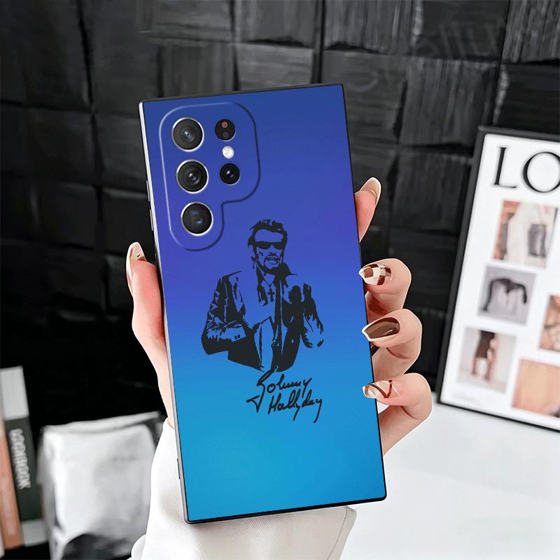 Мягкий чехол для телефона с изображением Джонни Халлидея для Samsung Galaxy S26 S25 Edge S24 Ultra S23 Plus S22 S21 FE S20 Черная задняя крышка Samsung S20
Мягкий чехол для телефона с изображением Джонни Халлидея для Samsung Galaxy S26 S25 Edge S24 Ultra S23 Plus S22 S21 FE S20 Черная задняя крышка Samsung S20