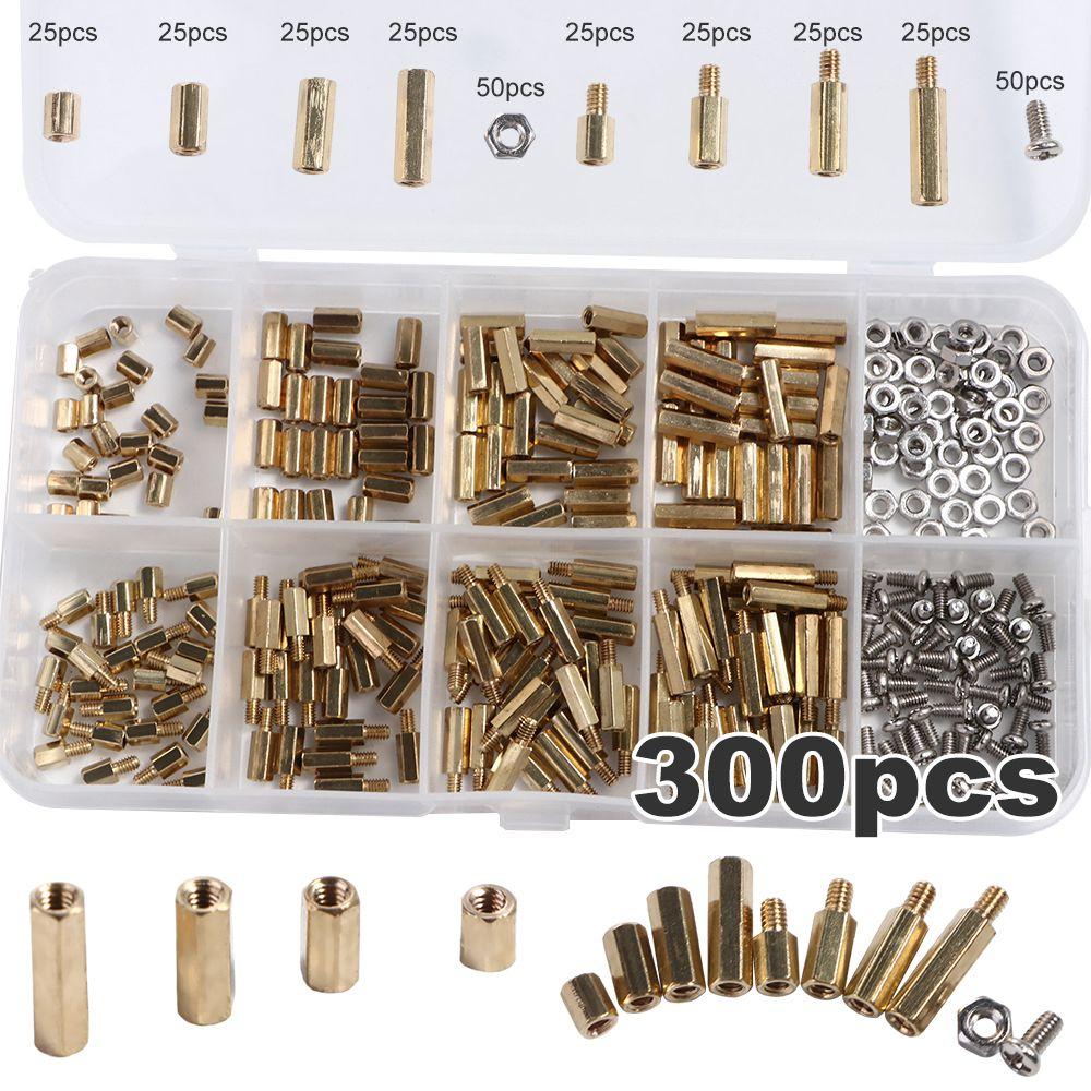Kit Stand Off Kit Standoff Pillar Spacer Copper Pillar Threaded Pillar Spacer Bolt Screws Nuts
Kit Stand Off Kit Standoff Pillar Spacer Copper Pillar Threaded Pillar Spacer Bolt Screws Nuts