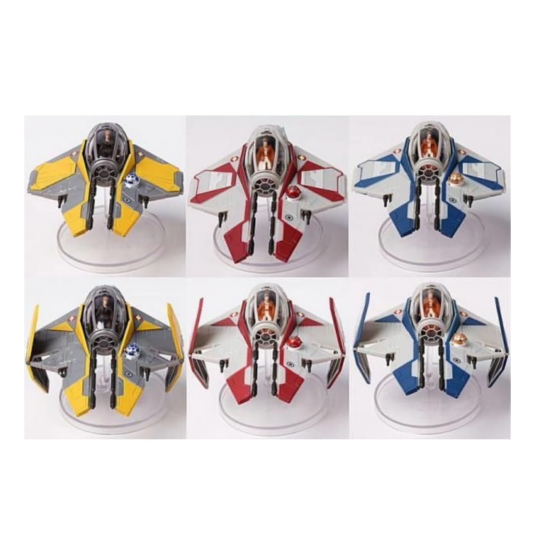 Takara Tomy Arts Hobby Gacha SW Истребитель Джедаев х 6 видов набор Полный Комплект Гача Капсульная Игрушка
Takara Tomy Arts Hobby Gacha SW Истребитель Джедаев х 6 видов набор Полный Комплект Гача Капсульная Игрушка