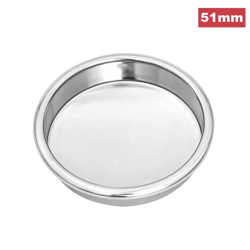 51mm 54mm 58mm Stainless Steel Cleaning Blind Bowl Coffee Cleaning Blind Cup Backwash Non-porous Filter Cup Cleaning Bowl 3pcs
51mm 54mm 58mm Stainless Steel Cleaning Blind Bowl Coffee Cleaning Blind Cup Backwash Non-porous Filter Cup Cleaning Bowl 3pcs