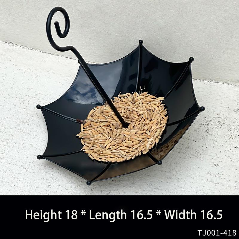 Creative Umbrella Feeder Parrot Food Tray Outdoor Water Tank Birdcage Hanging Decorative Bird Accessories
Creative Umbrella Feeder Parrot Food Tray Outdoor Water Tank Birdcage Hanging Decorative Bird Accessories