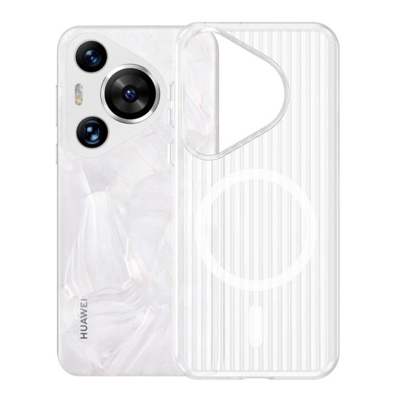 Corrugated Pattern Magnetic Phone Case for Huawei P70Pro and Pura70Ultra High-transparency Non-yellowing PC Protective Case Pura70
Corrugated Pattern Magnetic Phone Case for Huawei P70Pro and Pura70Ultra High-transparency Non-yellowing PC Protective Case Pura70