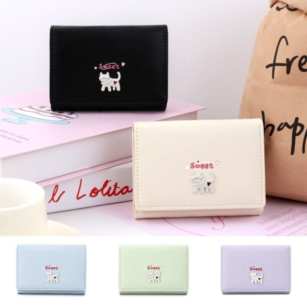 Korean Style Cartoon Cat Wallet Multi-card Slot ID Bag Card Holder Ins Short Coin Purse Daily
Korean Style Cartoon Cat Wallet Multi-card Slot ID Bag Card Holder Ins Short Coin Purse Daily