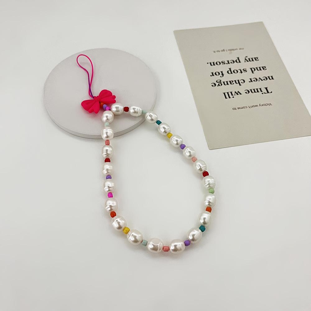INS wind pearl color love anti-lost hand carry fashion Internet celebrity chain new mobile phone chain
INS wind pearl color love anti-lost hand carry fashion Internet celebrity chain new mobile phone chain