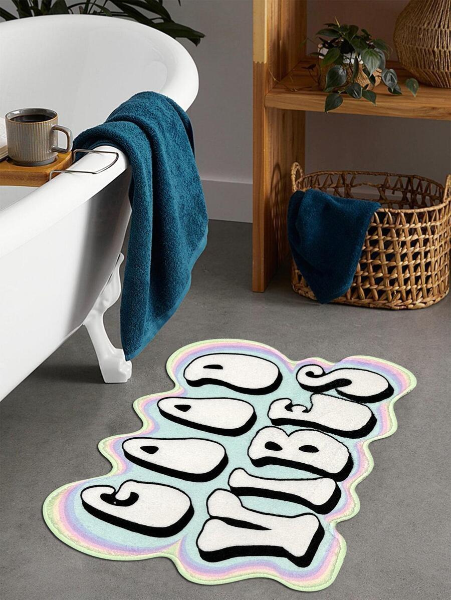 Good Vibes Carpet Comfortable Soft Imitation Cashmere Floor Mat Bathroom Toilet Foot Mat Room Bedside Rug Home Decor 40x60cm 16x24inch
Good Vibes Carpet Comfortable Soft Imitation Cashmere Floor Mat Bathroom Toilet Foot Mat Room Bedside Rug Home Decor 40x60cm 16x24inch