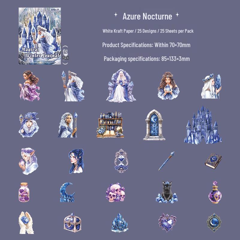 Magical Winter Scenery Stickers: Beautiful Day Journal Decor
Magical Winter Scenery Stickers: Beautiful Day Journal Decor