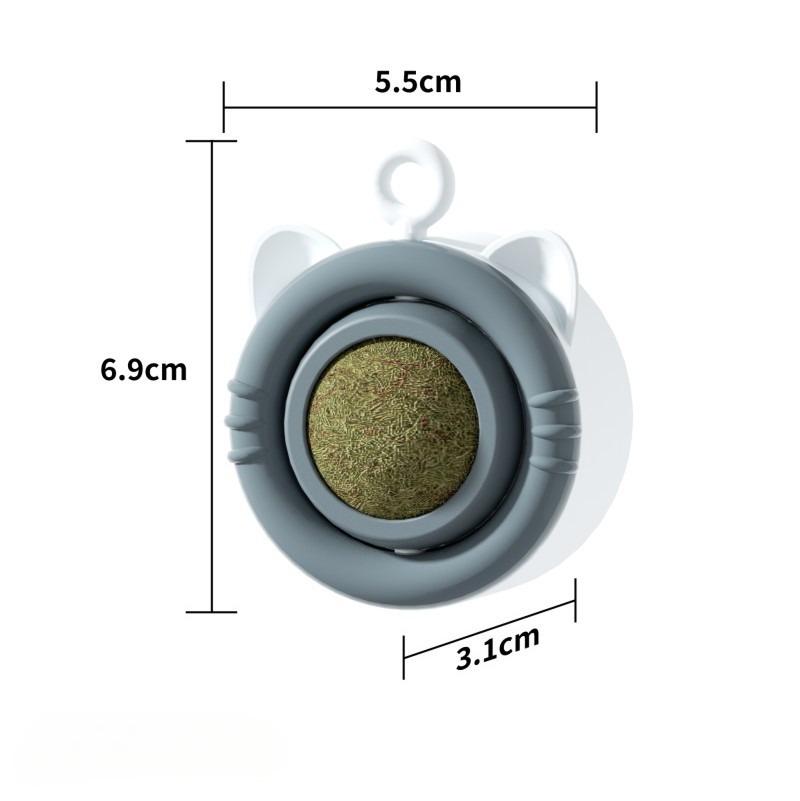 Cute Pet Toy Cat Snacks Catnip Balls Licking Fun Cat Toys Teeth Grinding 360-degree Rotation Promote Digestion Cat Grass Snack 1PC сірий колір
Cute Pet Toy Cat Snacks Catnip Balls Licking Fun Cat Toys Teeth Grinding 360-degree Rotation Promote Digestion Cat Grass Snack 1PC сірий колір