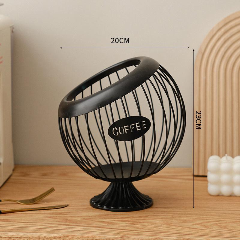 Творческая корзина для фруктов Iron Art Coffee Capsule Storage Corsanes Snacks Dry Fruits Fruit Storage Slant Mouth Corsane 1pc чёрный
Творческая корзина для фруктов Iron Art Coffee Capsule Storage Corsanes Snacks Dry Fruits Fruit Storage Slant Mouth Corsane 1pc чёрный