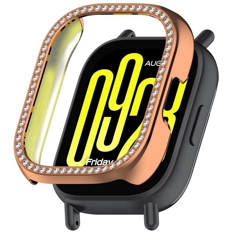 Bling PC Hollow Case for Redmi Watch 5 Active/ 5Lite Smart Watch Diamond Crystal Bumper edmi Watch 5Active 5 Lite Accessorie Redmi Watch 5Lite рожевий колір золота
Bling PC Hollow Case for Redmi Watch 5 Active/ 5Lite Smart Watch Diamond Crystal Bumper edmi Watch 5Active 5 Lite Accessorie Redmi Watch 5Lite рожевий колір золота