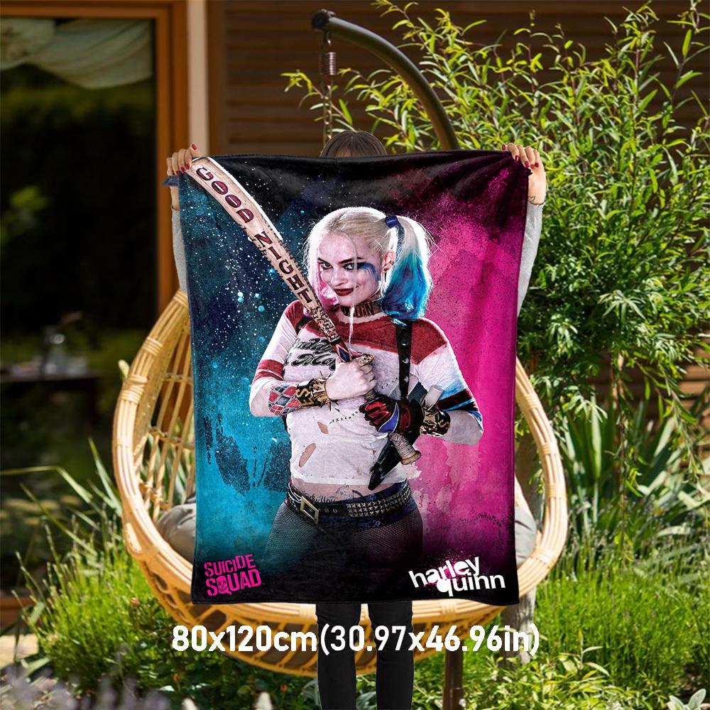 Harley Quinn Good Night Suicide Squad - Throw Blanket, Soft Bedding Cover, Flannel Blankets, Living Room, Travel, Camping,All Seasons Use194 80x120cm(31x47inch)
Harley Quinn Good Night Suicide Squad - Throw Blanket, Soft Bedding Cover, Flannel Blankets, Living Room, Travel, Camping,All Seasons Use194 80x120cm(31x47inch)