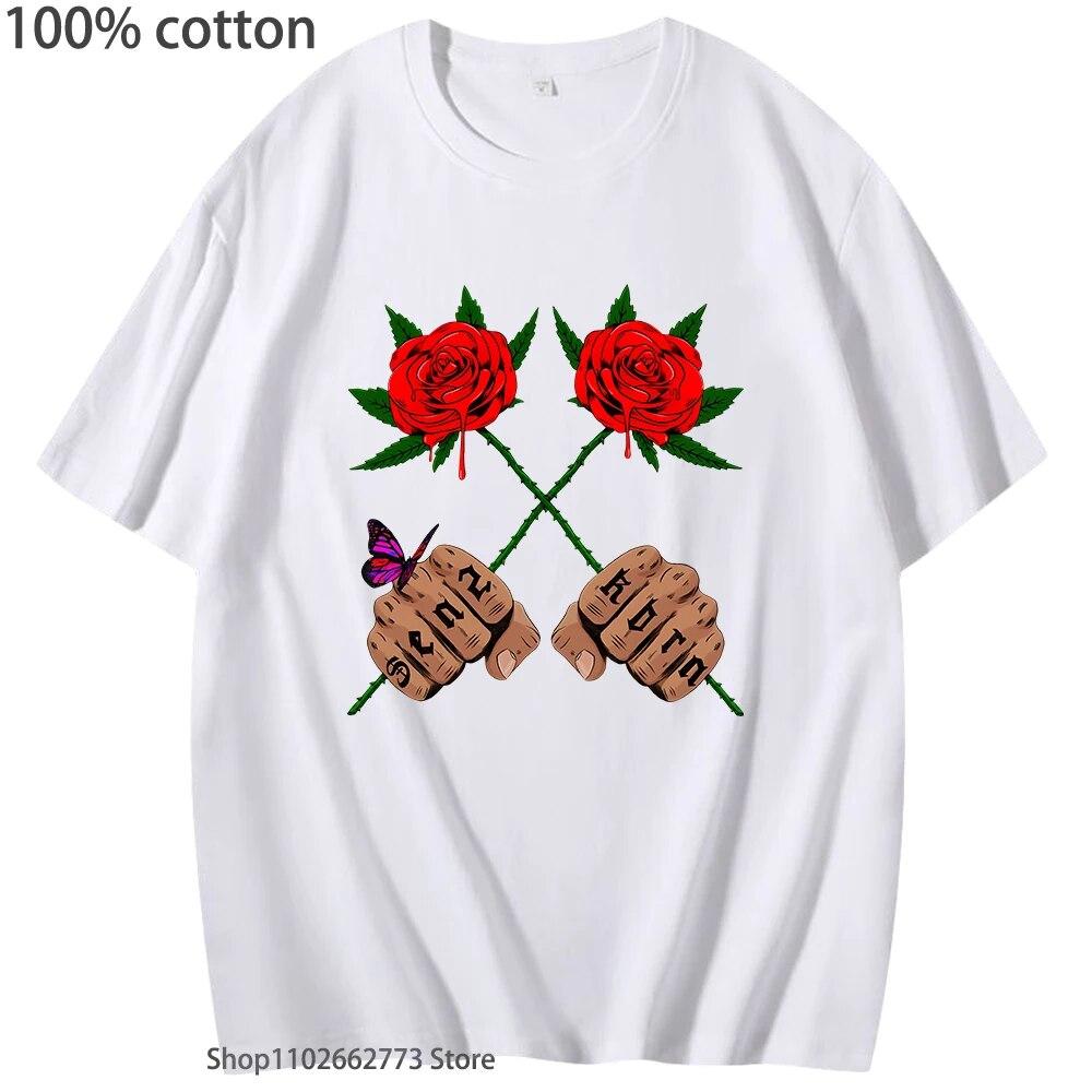 Футболки Eladio Carrion Sauce Boyz Monarca, одежда с графическим рисунком, модная футболка из 100% хлопка, унисекс/женская одежда, уличная одежда 
Футболки Eladio Carrion Sauce Boyz Monarca, одежда с графическим рисунком, модная футболка из 100% хлопка, унисекс/женская одежда, уличная одежда