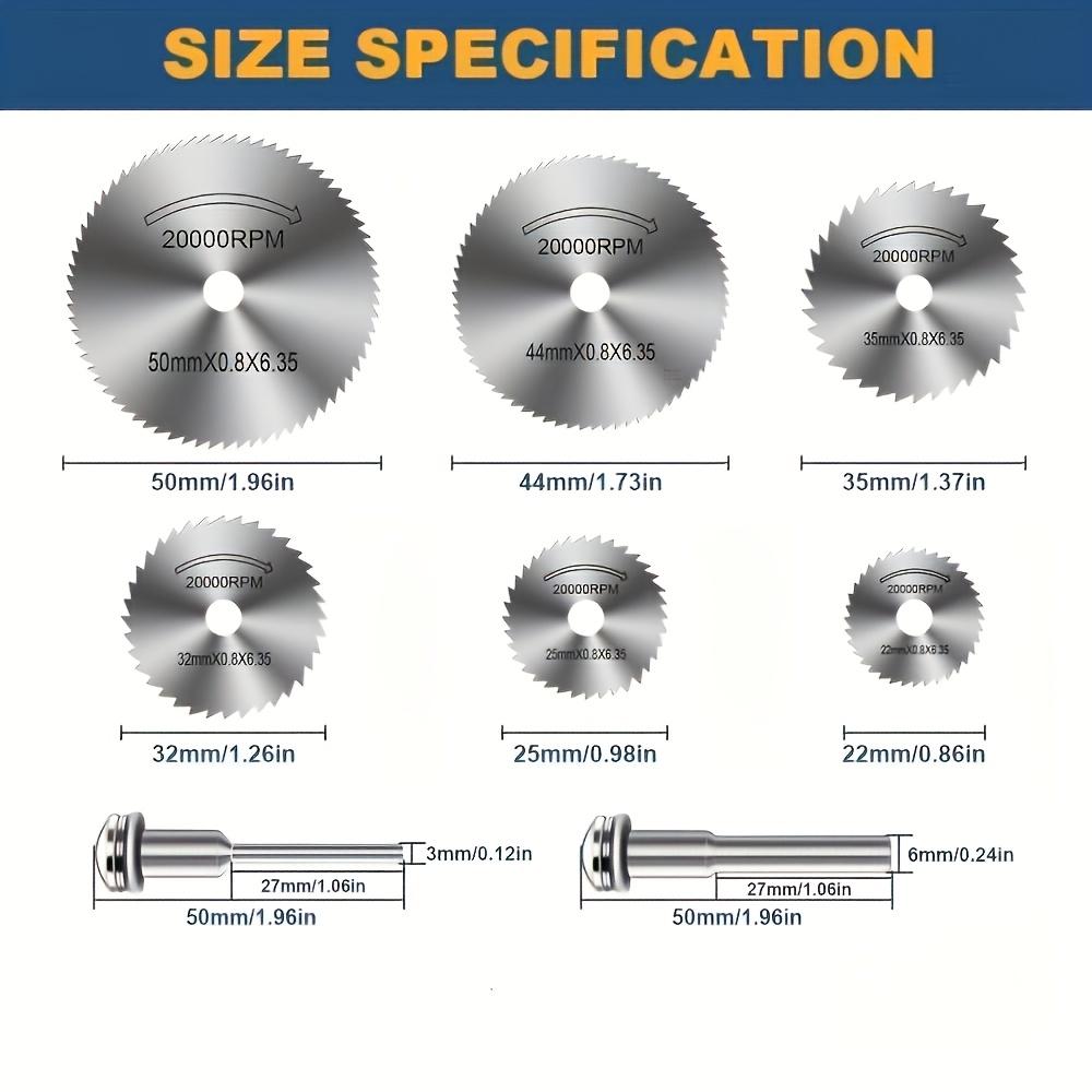 High-speed steel cutting blade set,suitable for drills and rotary tools -Heavy-duty high-speed steel saw blades,multi-functional
High-speed steel cutting blade set,suitable for drills and rotary tools -Heavy-duty high-speed steel saw blades,multi-functional