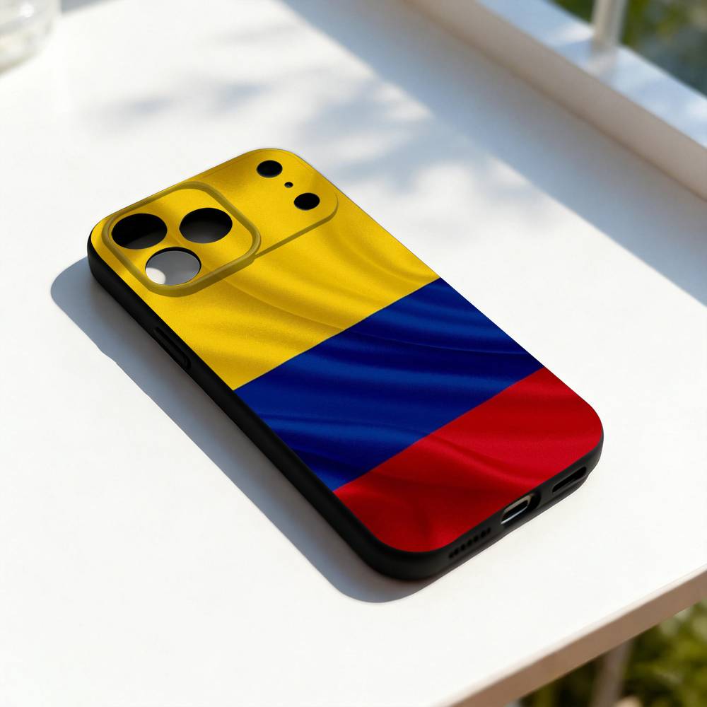 Colombia Flag MAP Phone Case Silicone Black Soft For iPhone 17,16,15,14,13,12,11,Pro,Max,Plus,E,SE4,Air,Mini iPhone12mini
Colombia Flag MAP Phone Case Silicone Black Soft For iPhone 17,16,15,14,13,12,11,Pro,Max,Plus,E,SE4,Air,Mini iPhone12mini