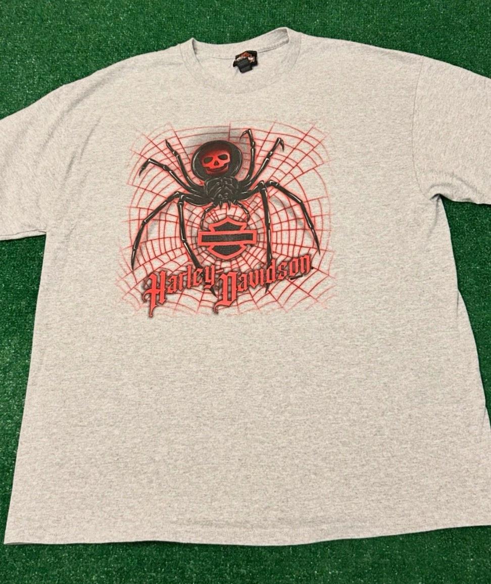 Harley Davidson Black Widow Spider Web VTG Retro 2025 Shirt XL South Carolina 4XL
Harley Davidson Black Widow Spider Web VTG Retro 2025 Shirt XL South Carolina 4XL