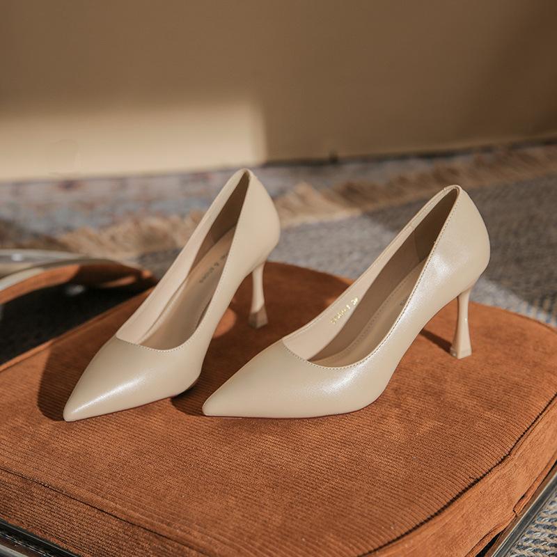 - Professional commuter Versatile high heels women s shoes new temperament pointed single shoes thin heel fashion soft leather work 40
- Professional commuter Versatile high heels women s shoes new temperament pointed single shoes thin heel fashion soft leather work 40