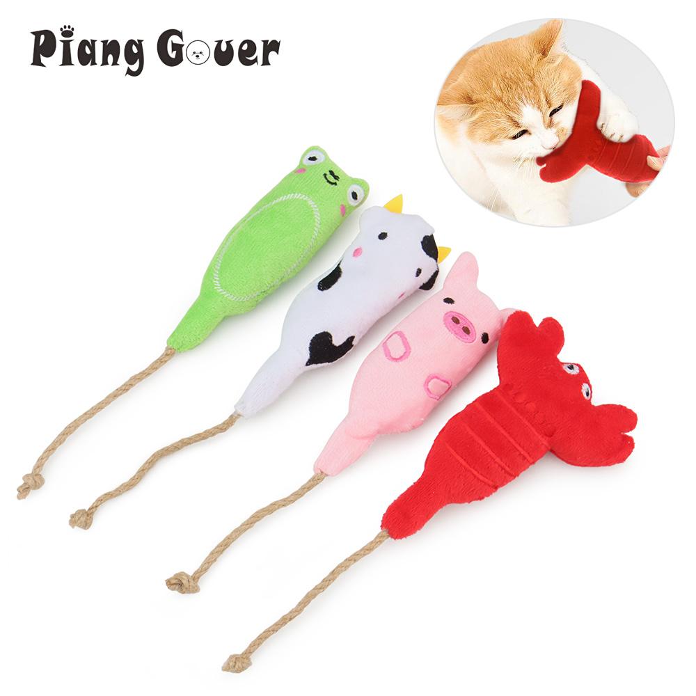 4pcs Funny Animal Cat Toy Plush Simulation Catnip Sounding Interactive Rope Pet Toys
4pcs Funny Animal Cat Toy Plush Simulation Catnip Sounding Interactive Rope Pet Toys