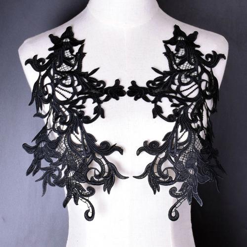 1 пара кружевной ткани черного цвета с вышивкой, отделка для воротника, аппликация своими руками, швейные принадлежности, нашивки 1Pair
1 пара кружевной ткани черного цвета с вышивкой, отделка для воротника, аппликация своими руками, швейные принадлежности, нашивки 1Pair