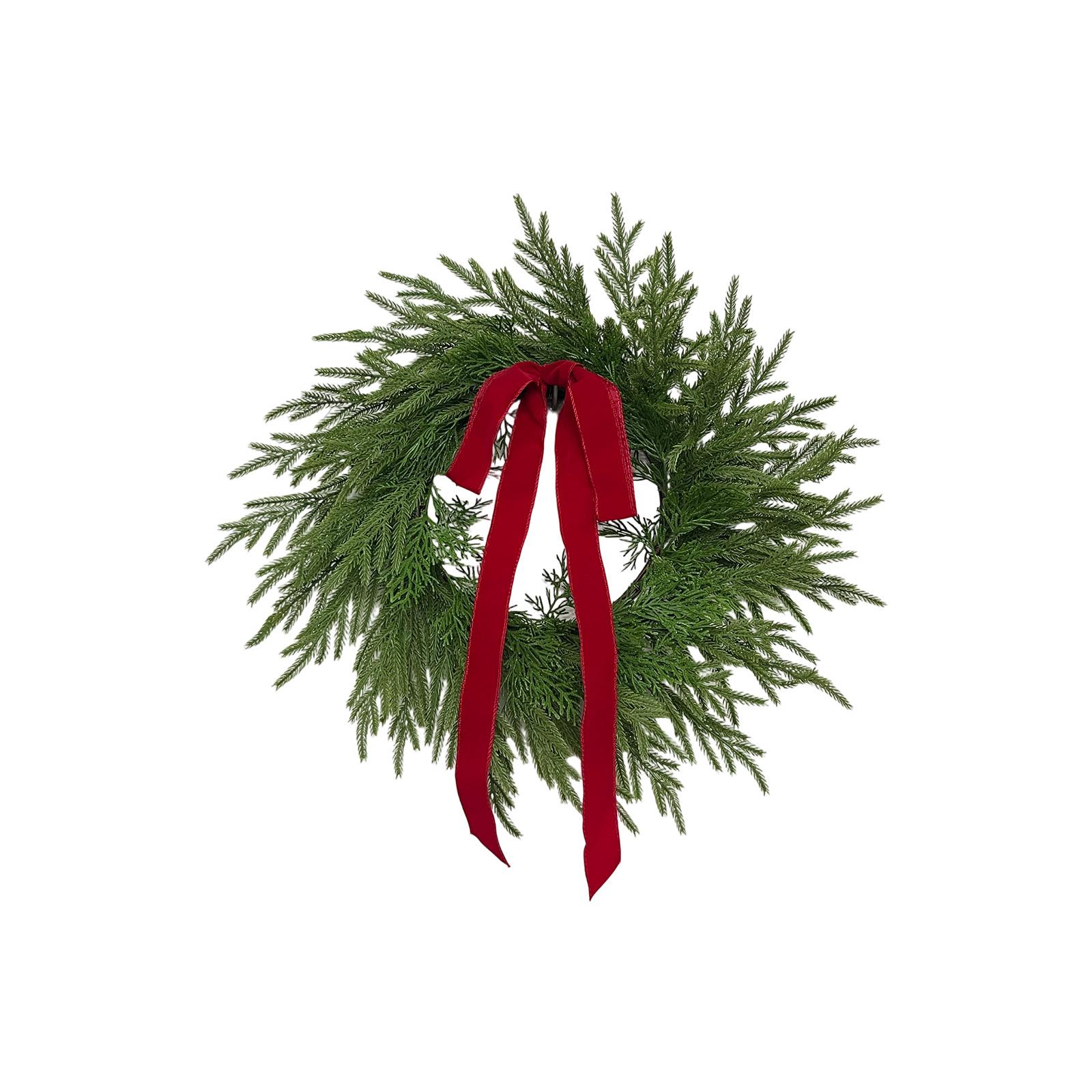 Norfolk Wreath For Front Door, Artificial Wreath, Realistic Artificial Green Leaves Wreath For Wall, Window One Size One Size
Norfolk Wreath For Front Door, Artificial Wreath, Realistic Artificial Green Leaves Wreath For Wall, Window One Size One Size
