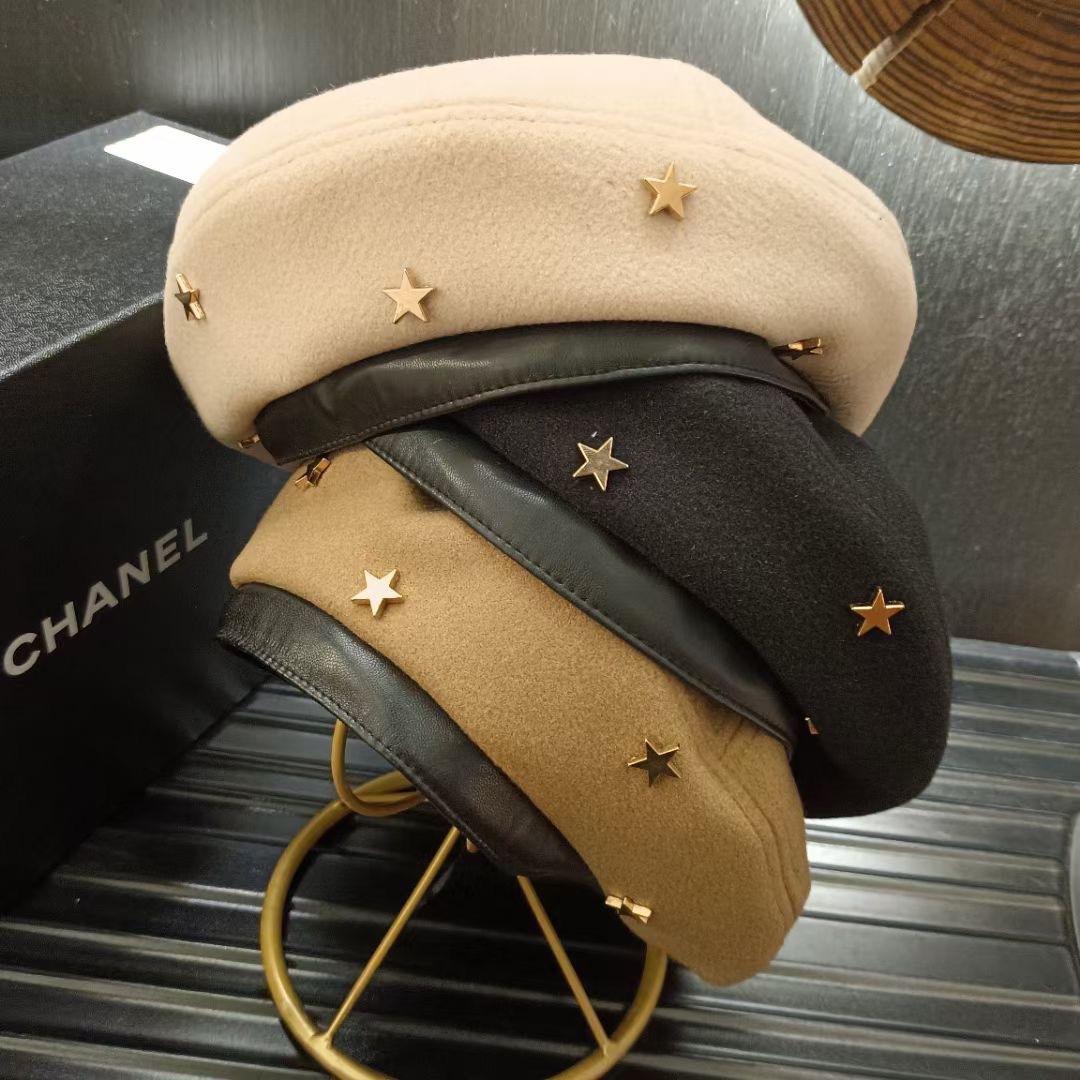New wind star willow nail beret women s autumn and winter versatile woolen fashion painter s hat shows the face small bud hat M(56-58cm)
New wind star willow nail beret women s autumn and winter versatile woolen fashion painter s hat shows the face small bud hat M(56-58cm)