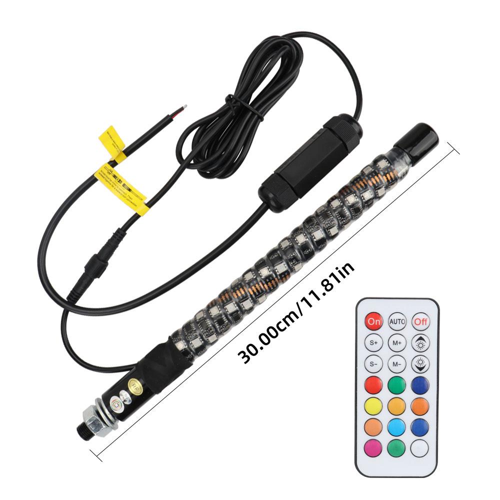 30cm LED Whip Lights rgb Led Decorative flagpole light Remote Control Waterproof for UTV ATV Off Road Truck Sand Buggy Dune RZR
30cm LED Whip Lights rgb Led Decorative flagpole light Remote Control Waterproof for UTV ATV Off Road Truck Sand Buggy Dune RZR