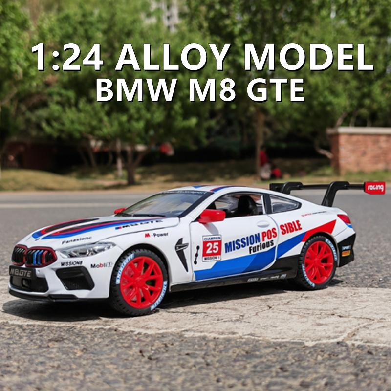 1:24 BMW M8 GTE TRACK Alloy Racing Car Model Diecasts Metal Toy Sports Vehicles Car Model Collection Sound Light Gifts
1:24 BMW M8 GTE TRACK Alloy Racing Car Model Diecasts Metal Toy Sports Vehicles Car Model Collection Sound Light Gifts