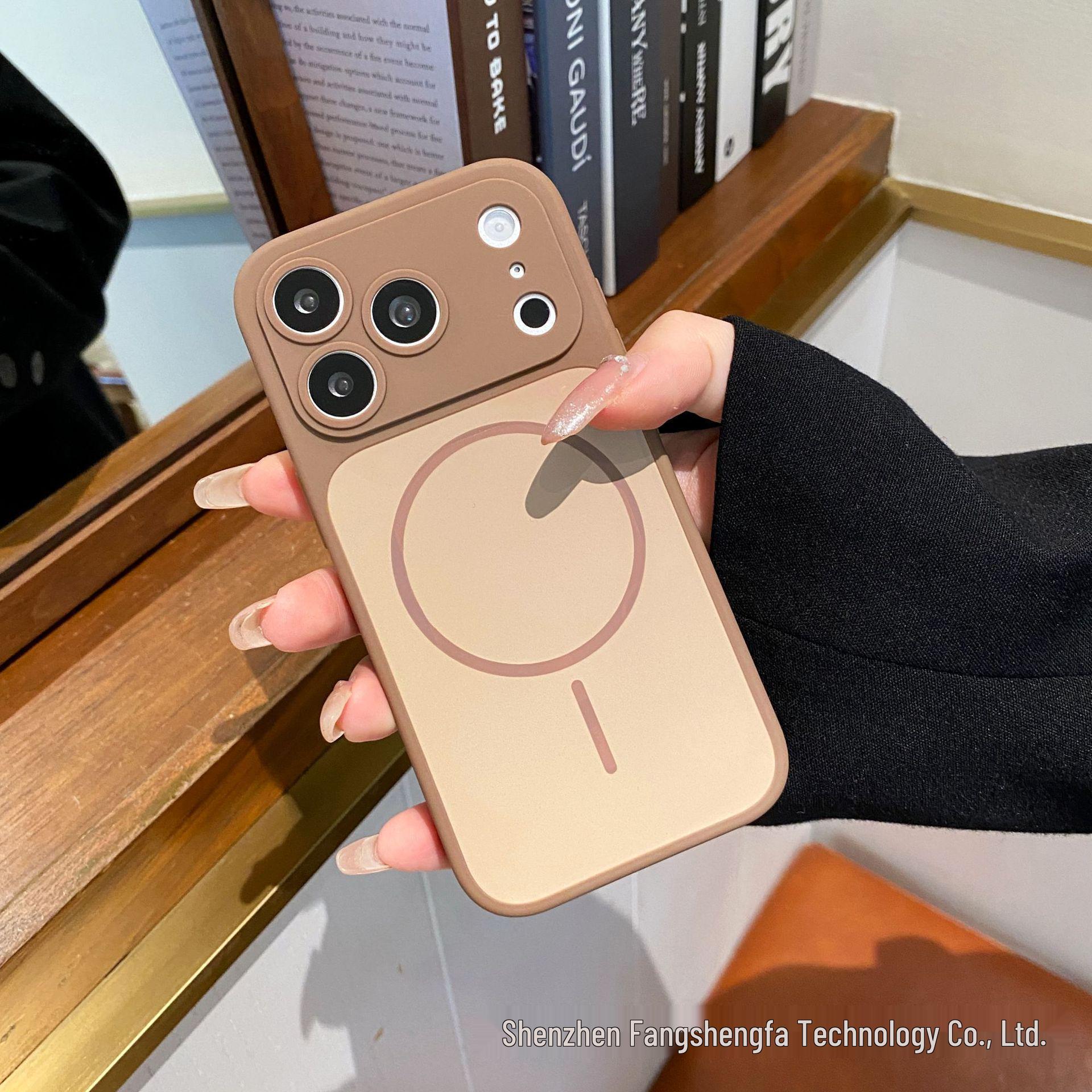 Magnetic iPhone 17 Pro Max Case: Skin-Feel, Contrasting Colors, Fits Apple 16, Large Window Protection. iPhone 13 золотий/пустельний
Magnetic iPhone 17 Pro Max Case: Skin-Feel, Contrasting Colors, Fits Apple 16, Large Window Protection. iPhone 13 золотий/пустельний