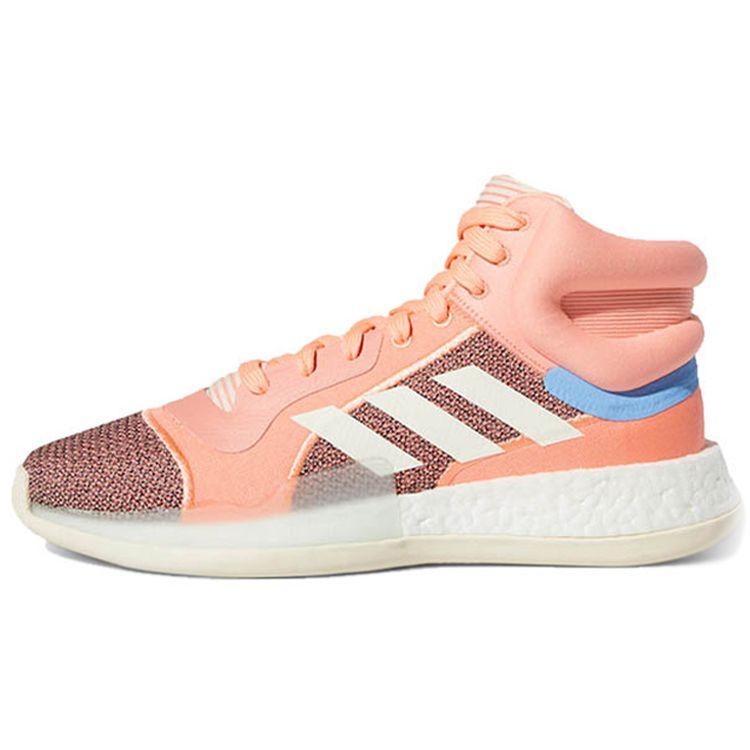 Мужские кроссовки adidas Marquee Boost Sun Glow розово-кремово-белые Bahia-Light-Blue G27736
Мужские кроссовки adidas Marquee Boost Sun Glow розово-кремово-белые Bahia-Light-Blue G27736