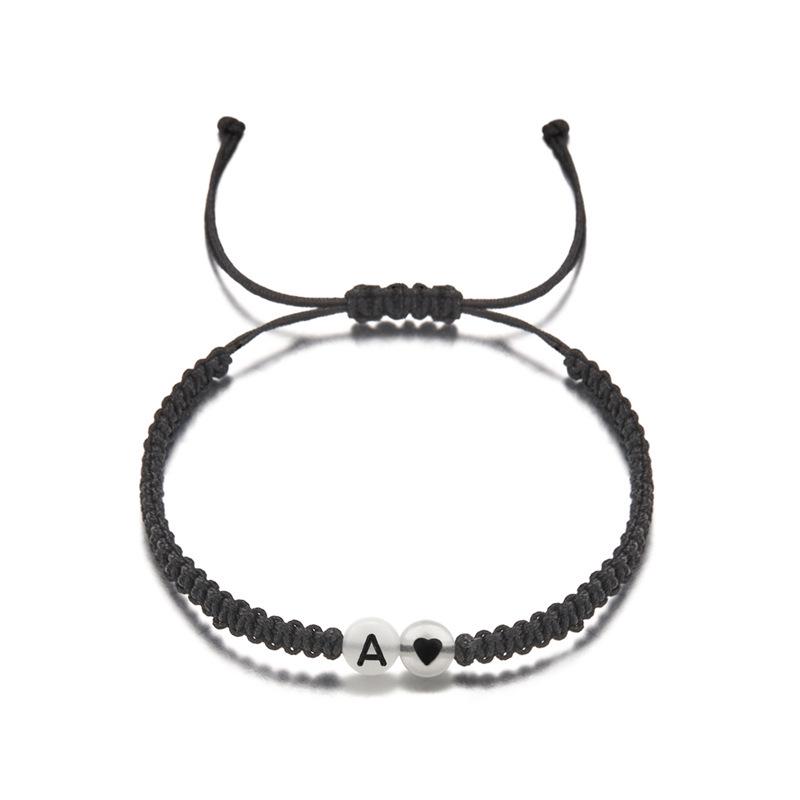 Светящийся браслет из 26 букв, сотканный вручную, с дизайном в виде белого персикового сердца
Светящийся браслет из 26 букв, сотканный вручную, с дизайном в виде белого персикового сердца