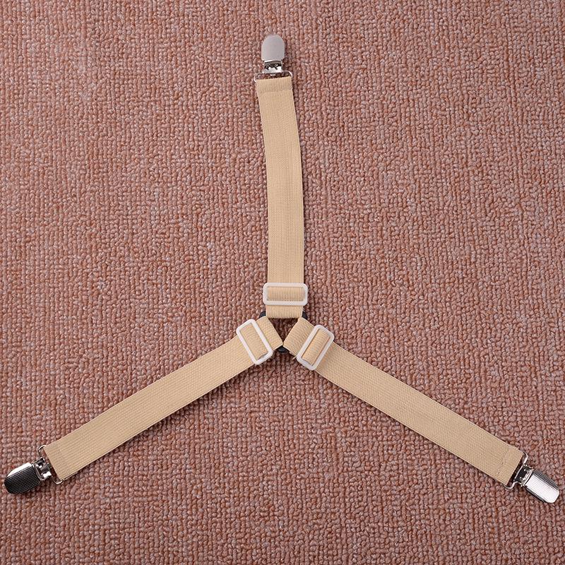 4 шт. треугольные зажимы для наматрасника, зажимы, ремни, держатель для подтяжки дубильная кора