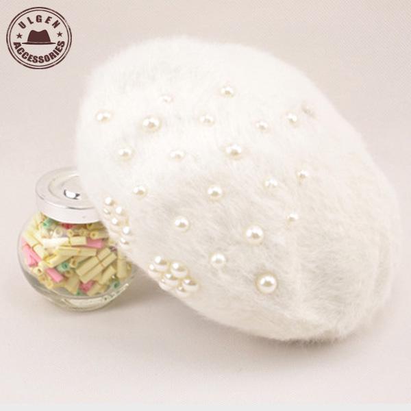 Boina Feminina Женский берет Жемчужная шапка из кроличьей шерсти Вязаные женские береты Зимние теплые женские шапки 56-58cm
Boina Feminina Женский берет Жемчужная шапка из кроличьей шерсти Вязаные женские береты Зимние теплые женские шапки 56-58cm