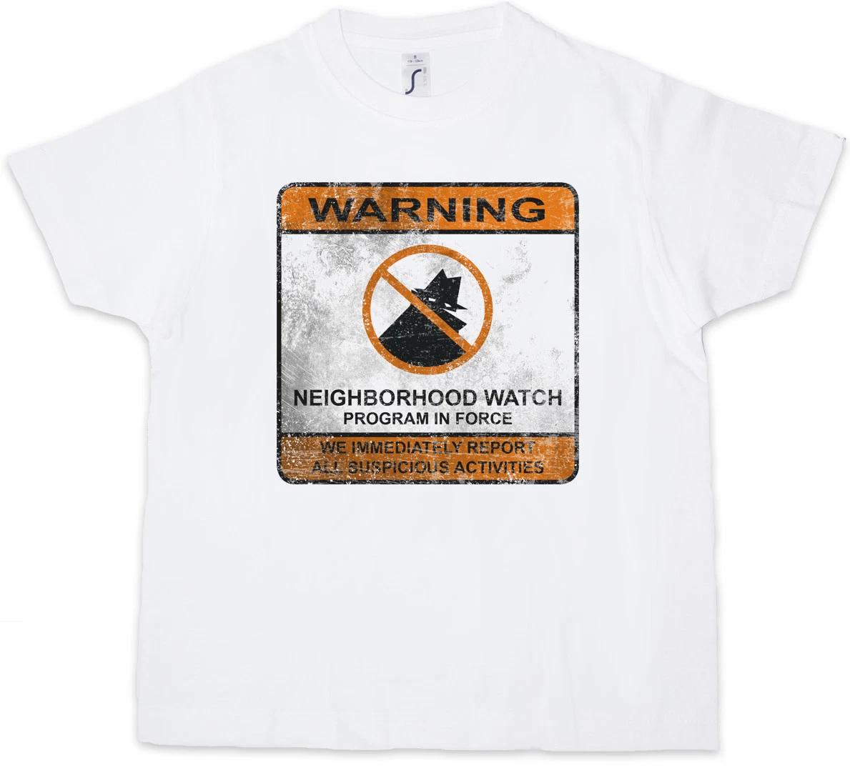 NEIGHBORHOOD WATCH SIGN Kids Boys T-Shirt Symbol Logo Vigilantismus Vigilante 120
NEIGHBORHOOD WATCH SIGN Kids Boys T-Shirt Symbol Logo Vigilantismus Vigilante 120